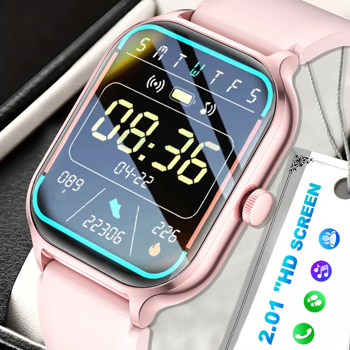 Kids Smart Watch with HD Wireless Calling Music Sedentary Reminder Custom Wallpaper Photo Album - Perfect Holiday Gift
