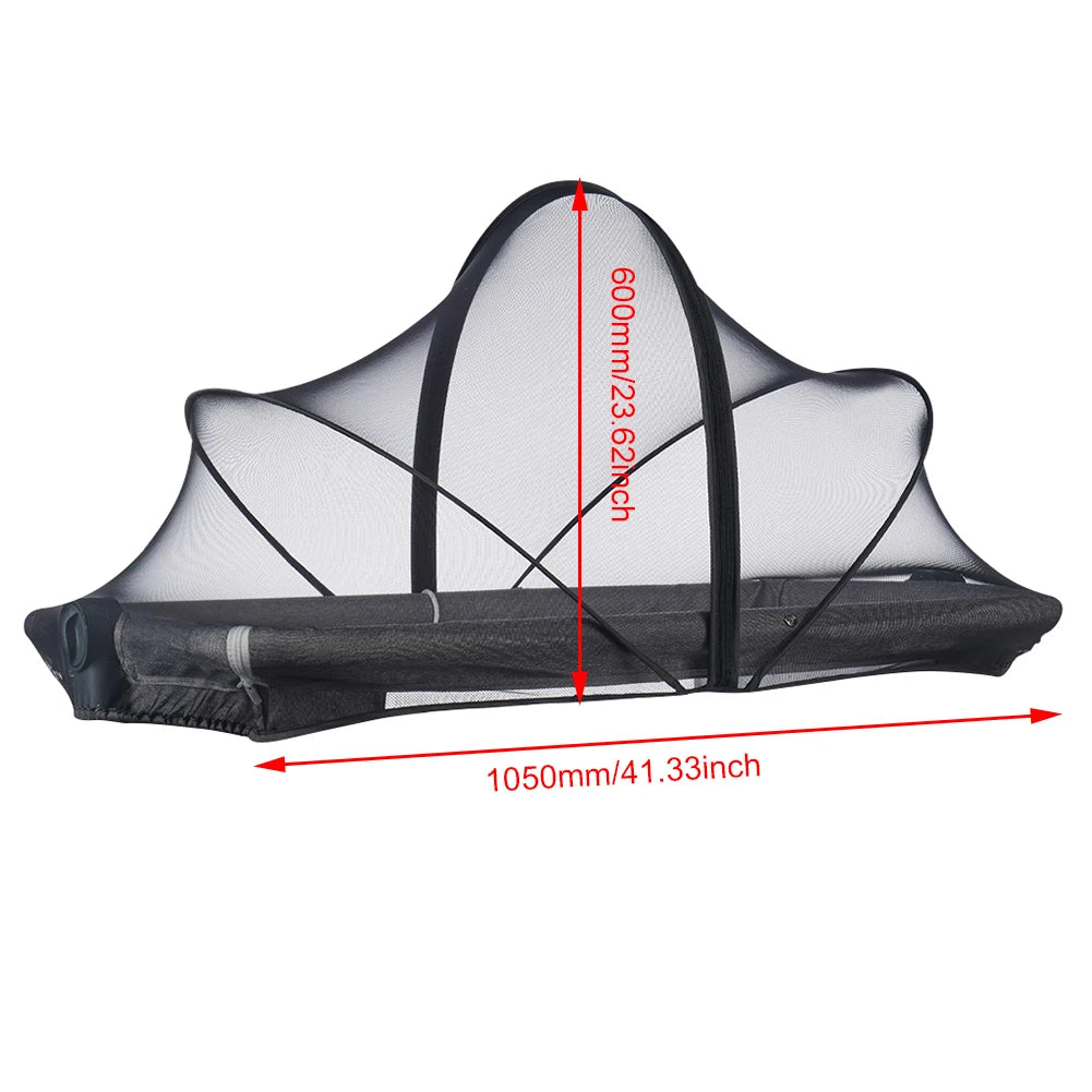 Foldable Mosquito Net Breathable Folding Crib Cover Crib Tent for Baby Crib To Keep Cats/Bugs Out