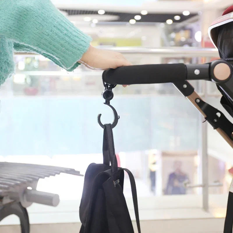 2PCS Pram Hook Baby Stroller Accessories Shopping Prop Multi Purpose Baby Stroller Hook Multi Purpose Shopping