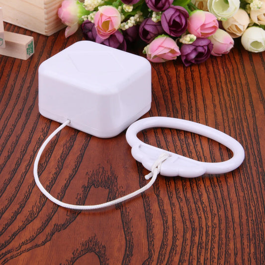 1-5Pcs Pull Ring Music Box Plastic Pull String Clockwork Cord Music Box Baby Infant Kids Bed Bell Rattle Toy Baby Rattles Gift