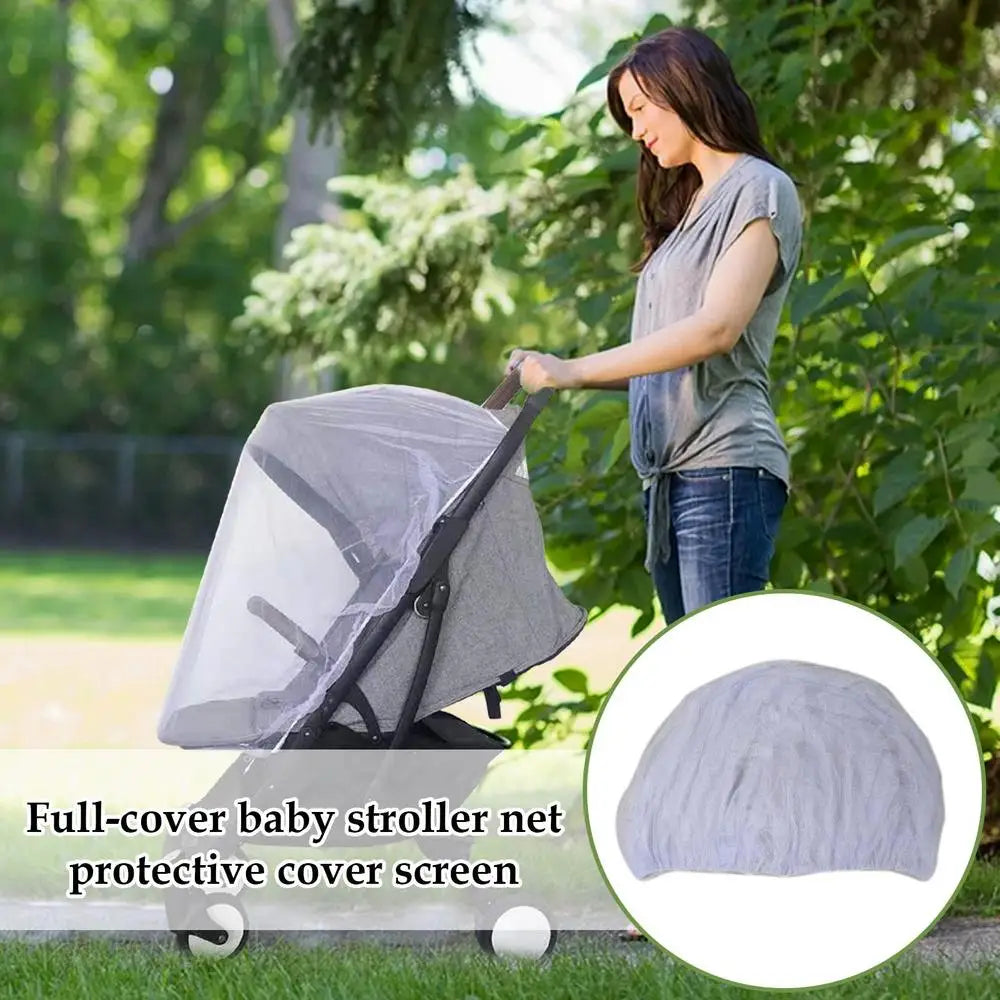 Mesh Net For Stroller Strollers Cribs Fine Holes Net Fly Barrier Elastic Soft Baby Crib Netting Cover Protection For Family