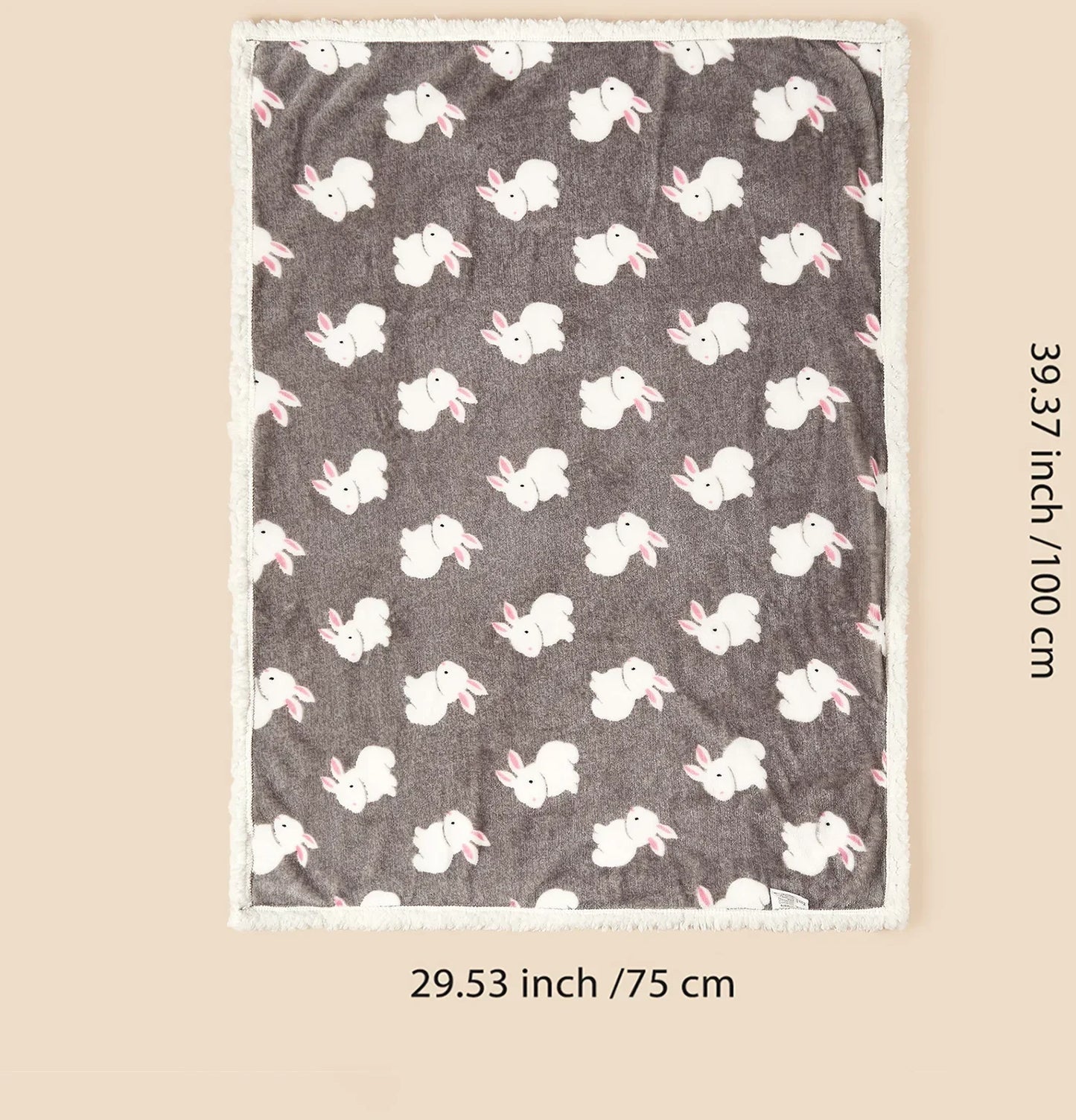 Winter Baby Blanket Swaddle Wrap Flannel Lamb Fleece Warm Quilt for Newborn Bedding Soft Baby Stroller Blanket for Newborn