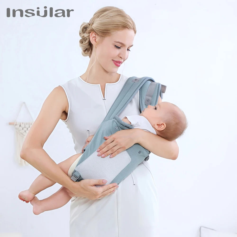 Baby Carrier Front Facing Hipseat Kangaroo Ergonomic Baby Sling Carriers for Newborn Toddler Kids Loading Bear