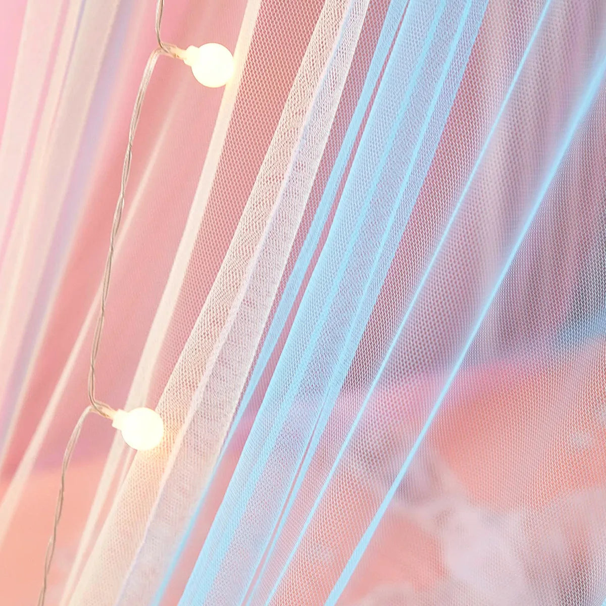 Baby Bedroom Curtain Nets Dome Rainbow Princess Mosquito Net for Crib Newborn Infants Bed Canopy Tent  Kids Bedding Room Decor