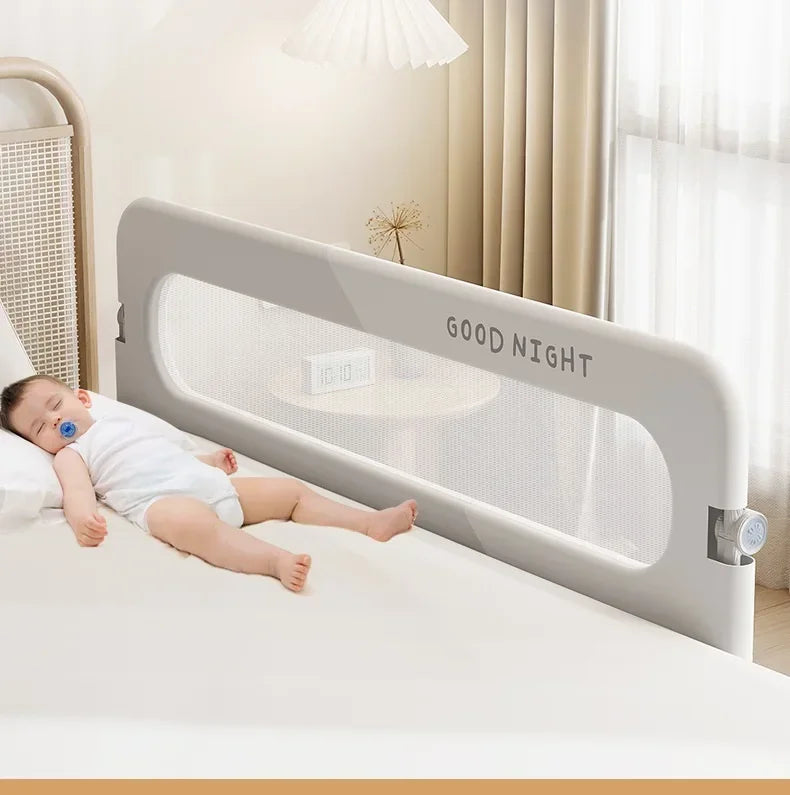 Bed Guardrail Anti Fall Baby Safety Bed Barrier Portable Crib Cover Adjustable Bed Rail Guard Bedroom Crib Bumpers