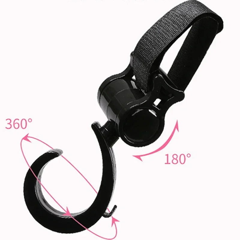 2PCS Pram Hook Baby Stroller Accessories Shopping Prop Multi Purpose Baby Stroller Hook Multi Purpose Shopping