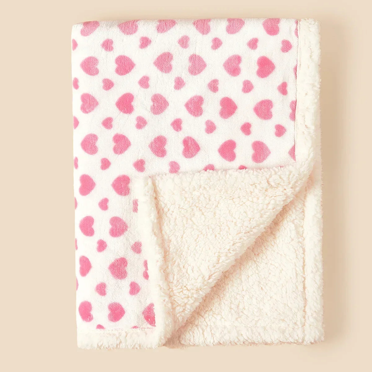 Winter Baby Blanket Swaddle Wrap Flannel Lamb Fleece Warm Quilt for Newborn Bedding Soft Baby Stroller Blanket for Newborn