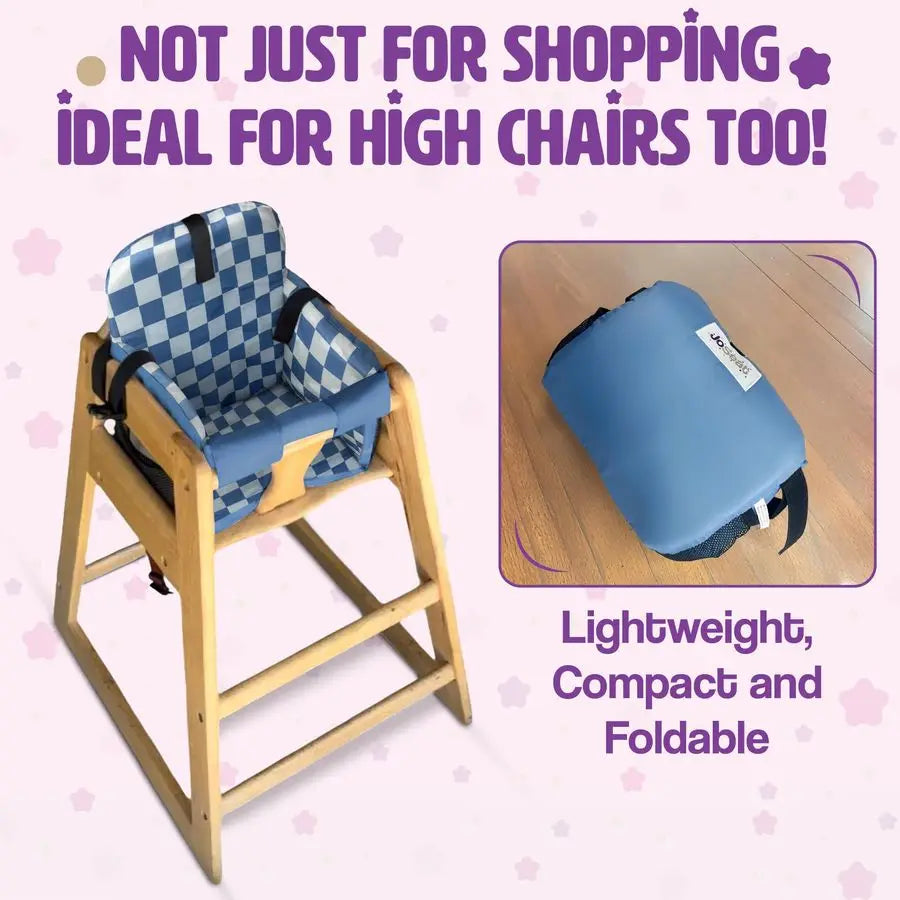 Cart Cover for Baby, High Chair Cover, Grocery Cart Cover, Cart Seat Cover for Baby, Shopping Cart Seat and Cover