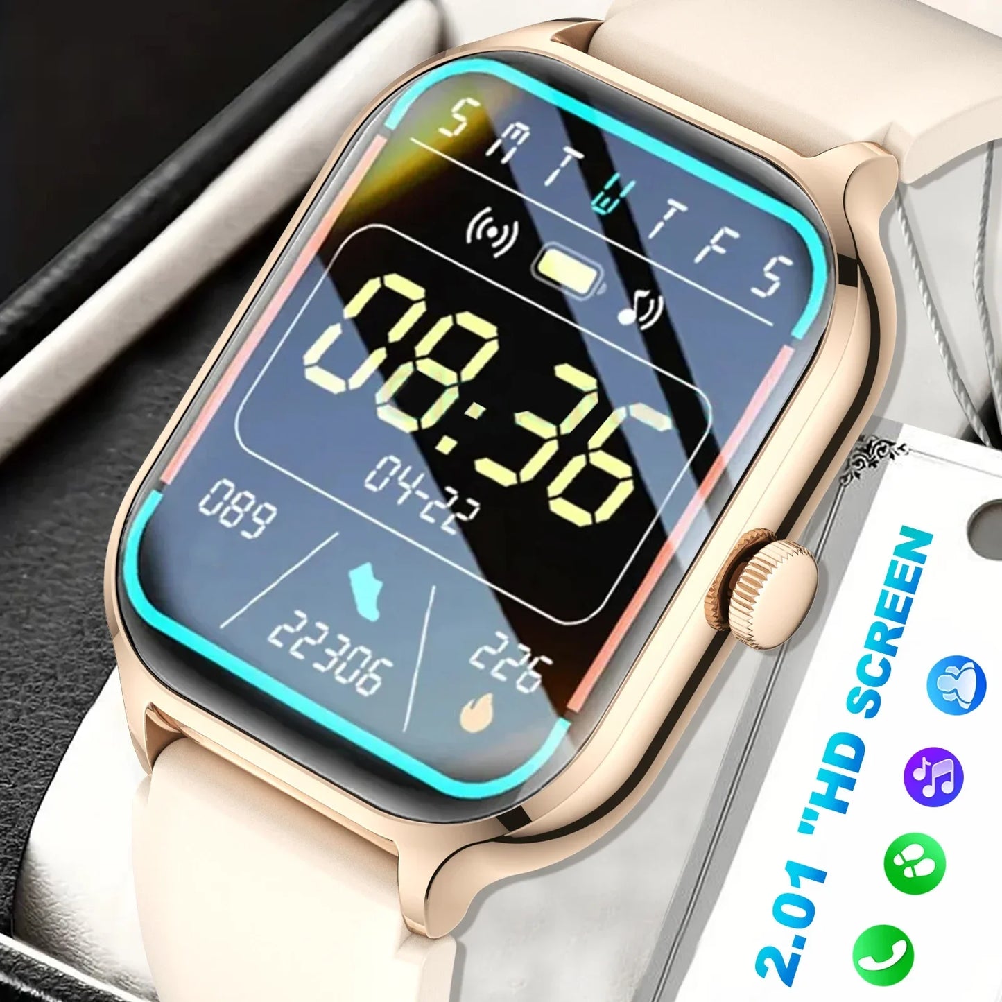 Kids Smart Watch with HD Wireless Calling Music Sedentary Reminder Custom Wallpaper Photo Album - Perfect Holiday Gift