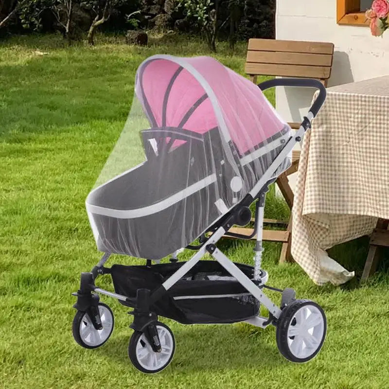Mesh Net For Stroller Strollers Cribs Fine Holes Net Fly Barrier Elastic Soft Baby Crib Netting Cover Protection For Family